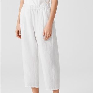 Eileen Fisher Organic Linen Lantern Pant